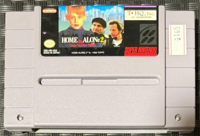 Home Alone 2 Lost in New York Original SNES Super Nintendo