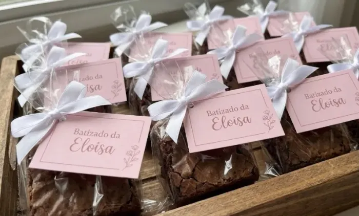 Cento de brownies para eventos