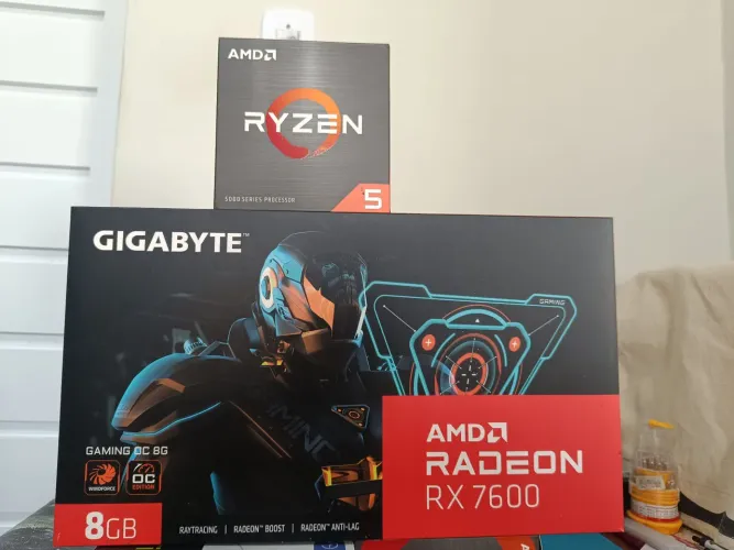 Ryzen 5 5500 + RX 7600 não aceito troca
