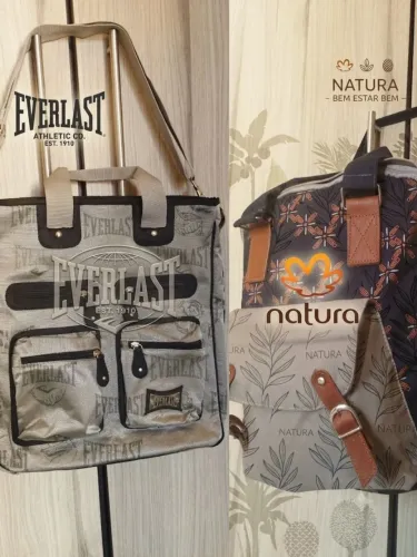 BOLSA EVERLAST e MOCHILA NATURA