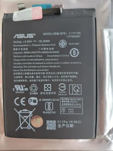 Bateria C11p1706 Asus Zenfone Max Pro M1 Zb601kl Zb602kl Original Nova-Envio no mesmo Dia