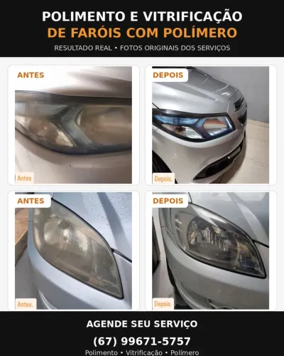 Restauro o brilho do farol do seu carro!