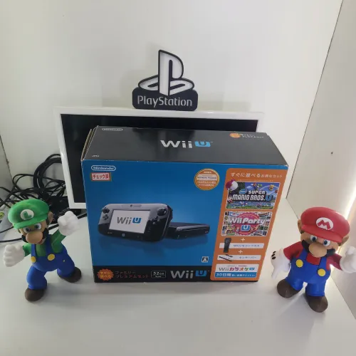Nintendo wiiu cib na caixa completo