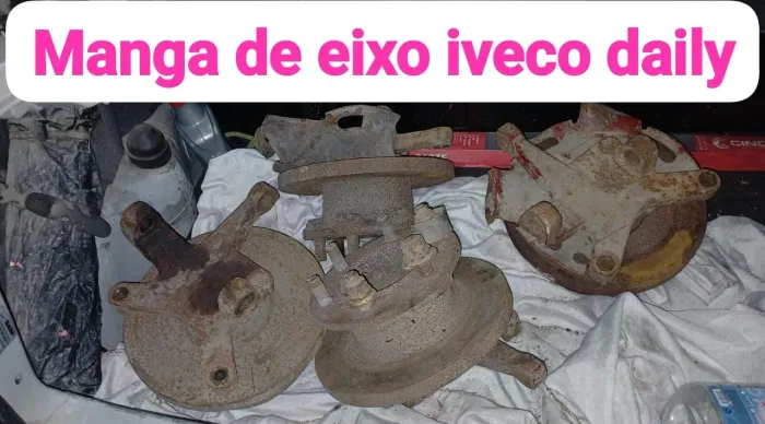 Manga de eixos iveco dailly e rodas 