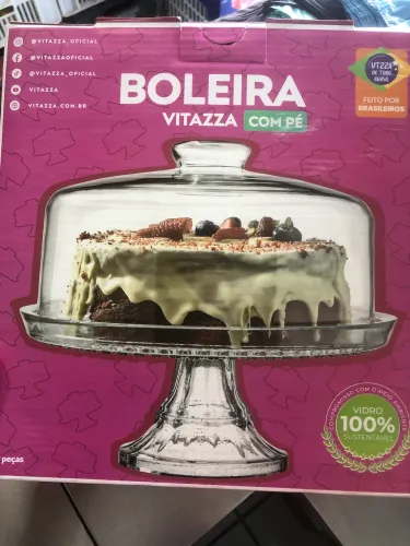 Boleira vitazza com pé grande