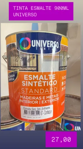 Tinta esmalte 3,6L Universo.