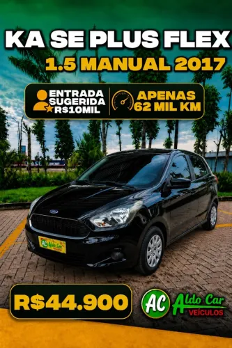 Ford KA 1.5 Sedan SE Plus 12V Flex 4P Aut. 2017