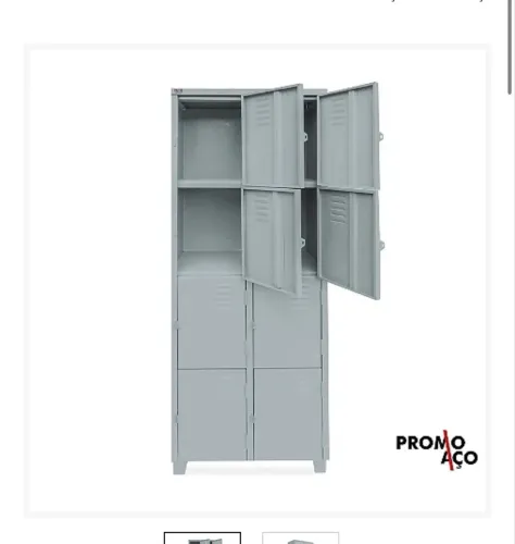 Guarda volume de 8 portas 