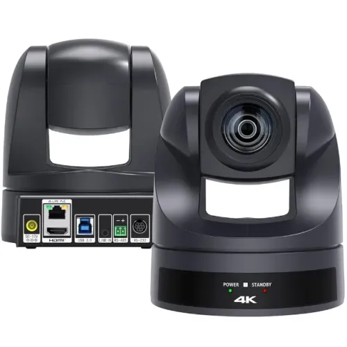 Câmera PTZ 4k 20x zoom IP HDMI USB POE Igreja Conferência Profissional HCSTVCON