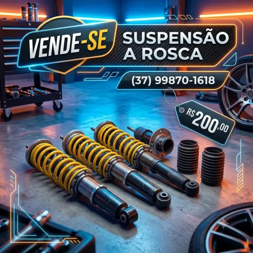 Vendo suspensão a rosca