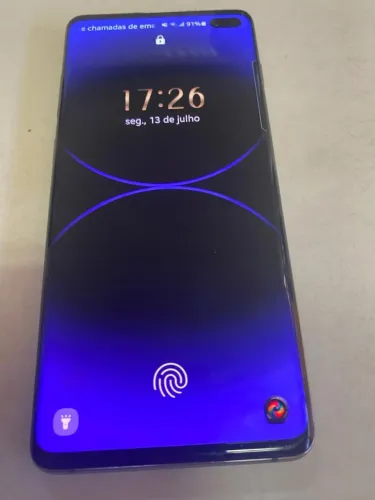 Smartphone Samaung Galax S10 plua