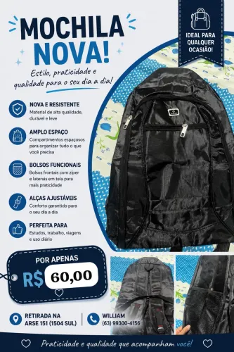 Mochila nova