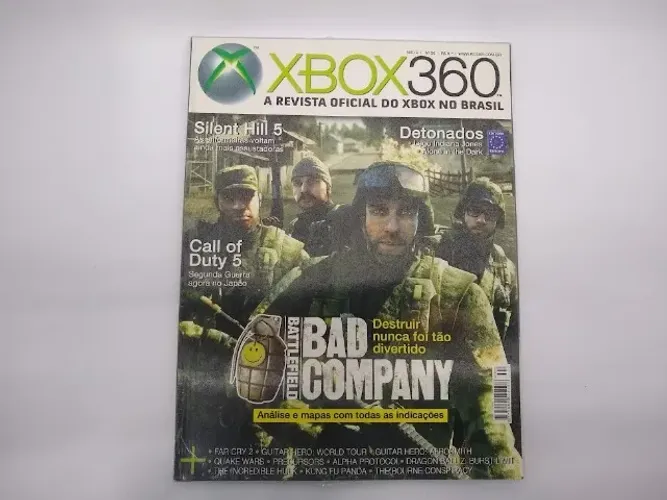 Revista Xbox N. 20 Ano 2: Battlefield - Na embalagem