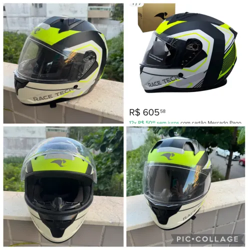 ? CAPACETE RACE TECH SECTOR EXILIO - ESTILO + SEGURANÇA! ?