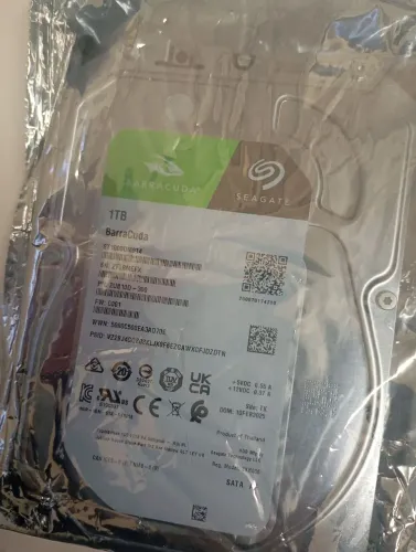 Barracuda Seagate 1tb nova