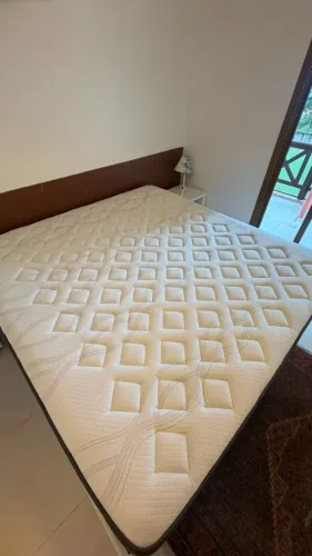 Cama King Americana Baú Skin White Ortobom