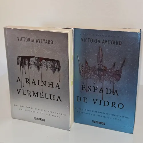 A rainha vermelha e a espada de vidro (Vol . 1 e 2)