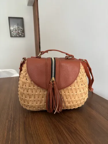 Bolsa de palha transversal