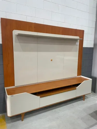Painel e Rack com 3 Gavetas ENTREGA IMEDIATA
