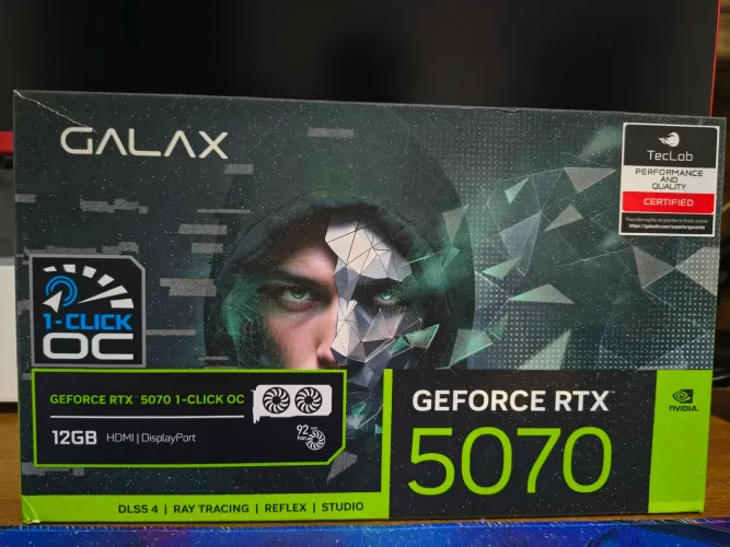 Placa de vídeo NVIdia RTX 5070