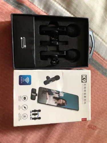 Microfone de lapela 