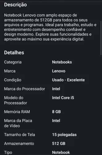Vendo notebook da Lenovo de barbada 