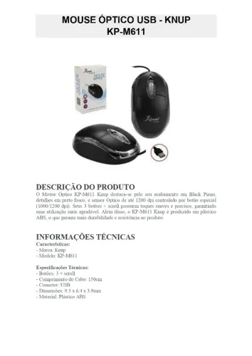 MOUSE COMPUTADOR