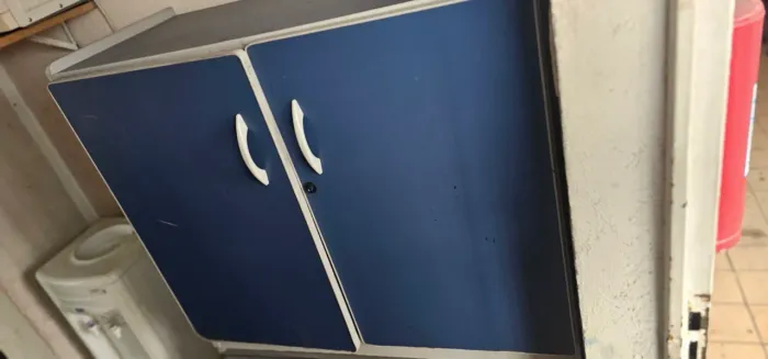 2 Armarios de escritório azul