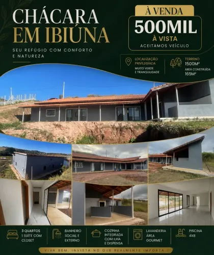 Imóvel para venda tem 185 metros quadrados com 3 quartos em Verava - Ibiúna - SP