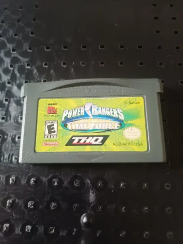 Fita Nintendo GBA Power Rangers Time Force Original!