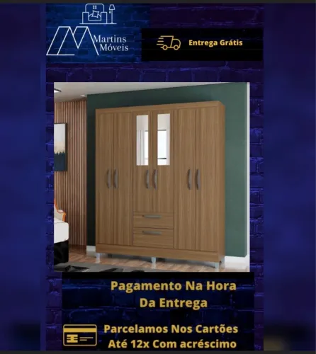 GRANDE PROMOÇÃO GUARDA ROUPA MULTI POQUEMA ENTREGA GRÁTIS