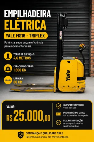 Empilhadeira Elétrica - YALE