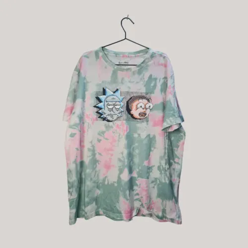 Camisa Rick and Morty Colorida