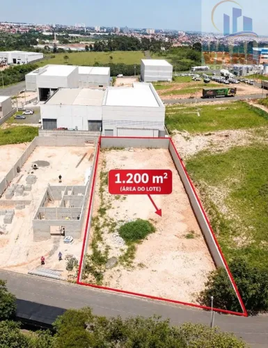 TERRENO PARA LOCAÇÃO COM 1.200 M²  CONDOMÍNIO ZETA | HORTOLÂNDIA/SP