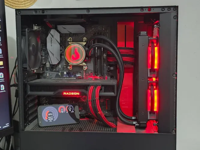 Pc Gamer R5 2600x, RX6750xt, 16GB DDR4, SSD 1tb
