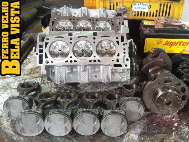 Cabeçotes virabrequim Chevrolet Ômega Australiano Fittipaldi 3.6 V6