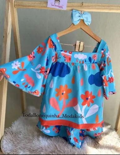 Roupa para menina/ colorida 