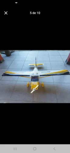Aeromodelo glasier motor OS 4 TEMPOS