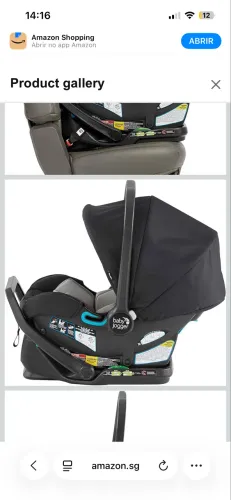 Cadeirinha Baby Jogger City GO - Importada - Excelente estado