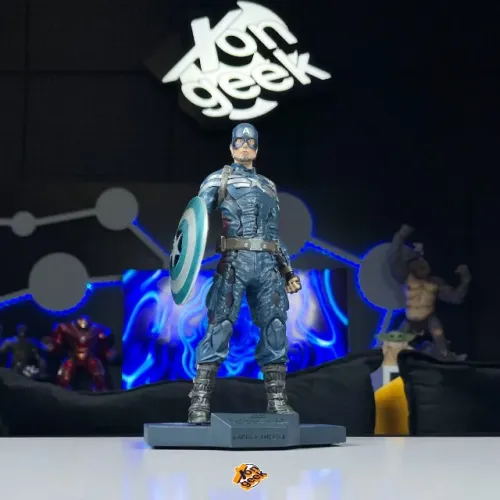 Iron Studios Capitão América | Parcele SEM JUROS - A Pronta Entrega | Item ORIGINAL