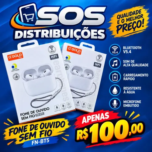 Fones de alta qualidade