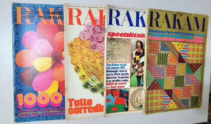 Coleção de revistas italianas Rakam 2-4