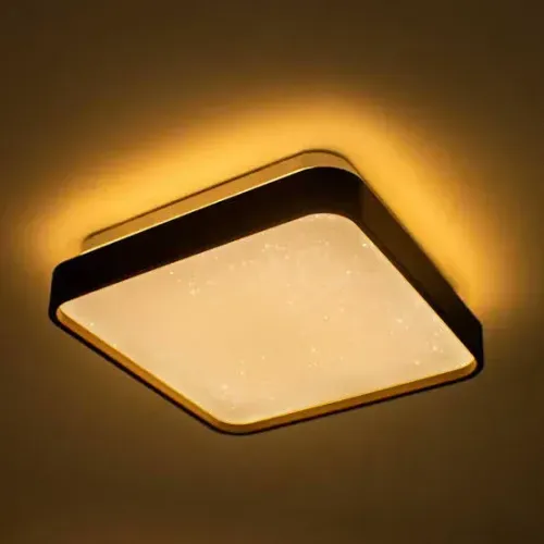 Luminaria Sobrepor Black 12W