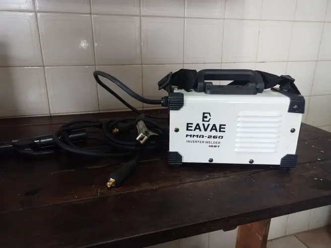 Inversora de solda elétrica 260 amperes