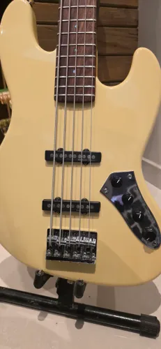 Fender Jazz Bass V Standard México 1998 - Seymour Duncan Quarter Pound + Aguilar OBP-2