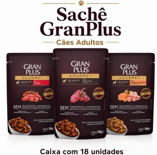 Ração Úmida - Sachê - Cães Adultos