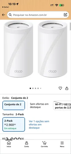 Deco BE65 2 peças