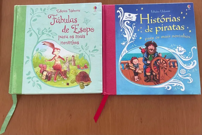 Fábulas de Esopo para os mais novinhos + Histórias de Piratas para os mais novinhos