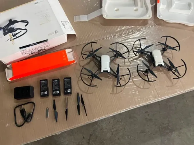 2 Drone Dji Tello Não Funciona Para Retirada De Peças