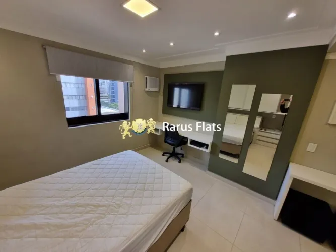 Rarus Flats - Flat para alugar em Moema - Edifício QI Intelligence Flat